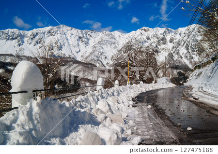 250317 Snow scene in Akiyamago (clear sky) 250317 Snow scene in Akiyamago (clear sky) 127475188