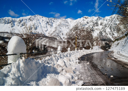 250317 Snow scene in Akiyamago (clear sky) 250317 Snow scene in Akiyamago (clear sky) 127475189