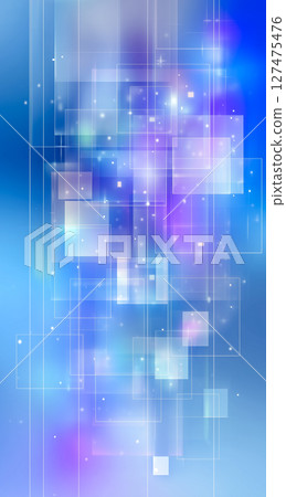 簡約多彩的水晶介面設計 127475476