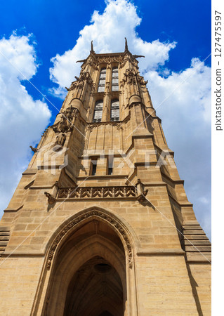 Saint James's Tower(Tour Saint-Jacques) in Paris, France 127475597