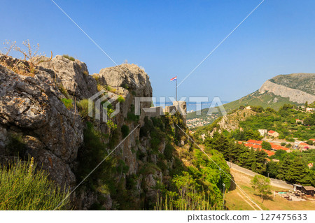 Klis fortress near Split, Croatia Klis fortress near Split, Croatia 127475633