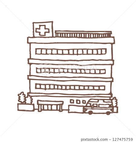 簡單的醫院圖 簡單的醫院圖 127475759