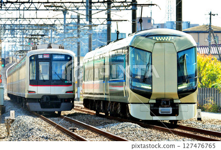 鐵路私營鐵路：東武鐵道特急「自由兩毛」15號500系 127476765