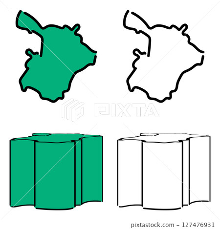 手寫_阿塞拜疆_大麻_向量_集_01 127476931