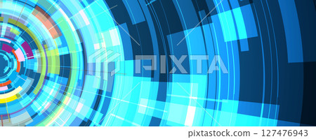 Modern abstract template design technology and science background with light effect Modern abstract template design technology and science background with light effect 127476943