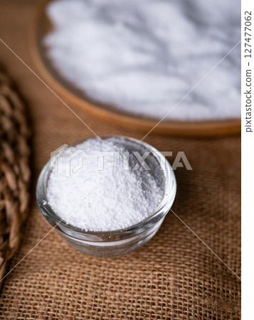 Isomalt or Maltitol sugar alcohol used as a sugar substitute and laxative. Isomalt or Maltitol sugar alcohol used as a sugar substitute and laxative. 127477062