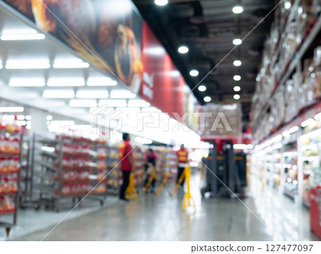 box, forklift, man 127477097