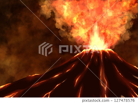 Major volcanic eruption 127478576