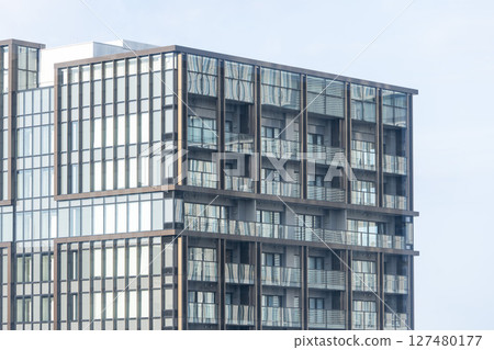 城市景觀，摩天大樓，圖像，東京千代田區 127480177