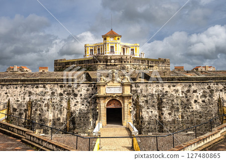 The Fort Nossa Senhora da Graca or Fort Conde de Lippe north of the city of Elvas in Alentejo, Portugal. 127480865