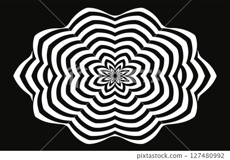 Optical Illusion Vortex Optical Illusion Vortex 127480992