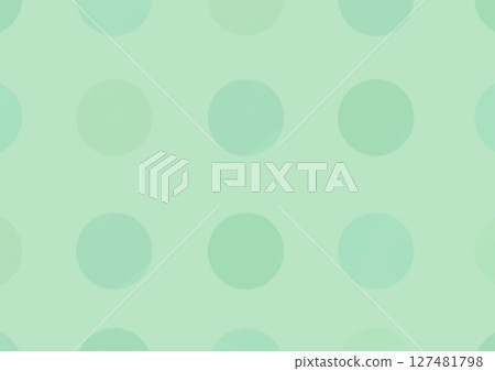 Natural and calm green dot background 127481798