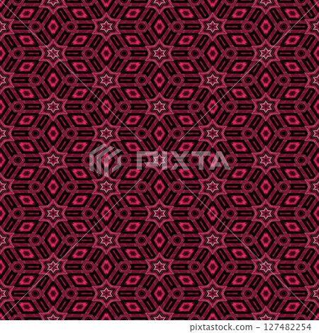 Seamless texture of fabric flower ornament Seamless texture of fabric flower ornament 127482254