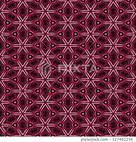 Seamless texture of fabric flower ornament Seamless texture of fabric flower ornament 127482256