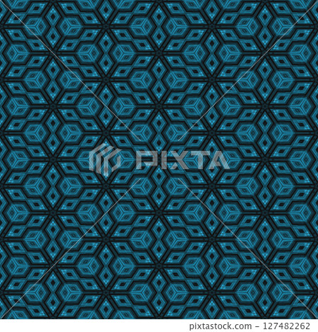 Seamless texture of fabric flower ornament Seamless texture of fabric flower ornament 127482262