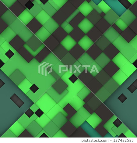 Multicolored pixelated seamless background. Modern stylish abstract texture. Multicolored pixelated seamless background. Modern stylish abstract texture. 127482583