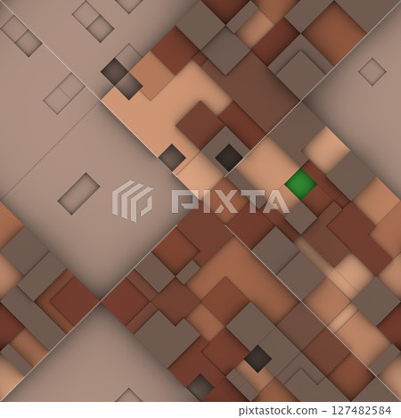 Multicolored pixelated seamless background. Modern stylish abstract texture. 127482584