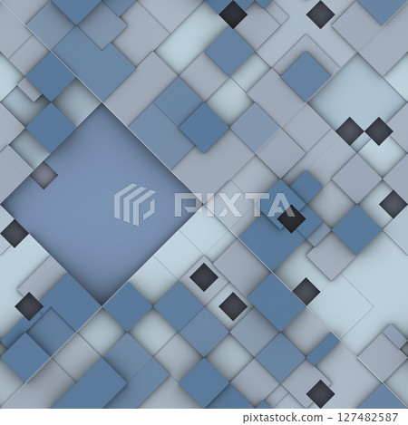 Multicolored pixelated seamless background. Modern stylish abstract texture. Multicolored pixelated seamless background. Modern stylish abstract texture. 127482587