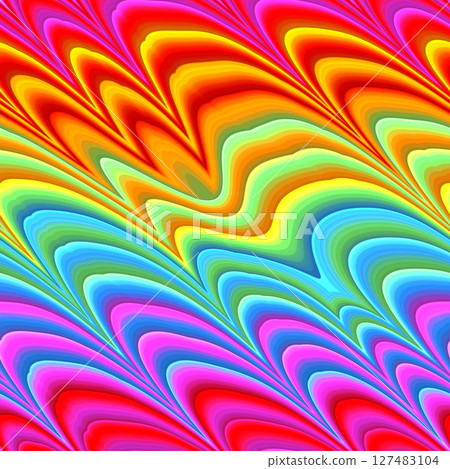 Multicolored seamless background. Modern stylish abstract texture. 127483104