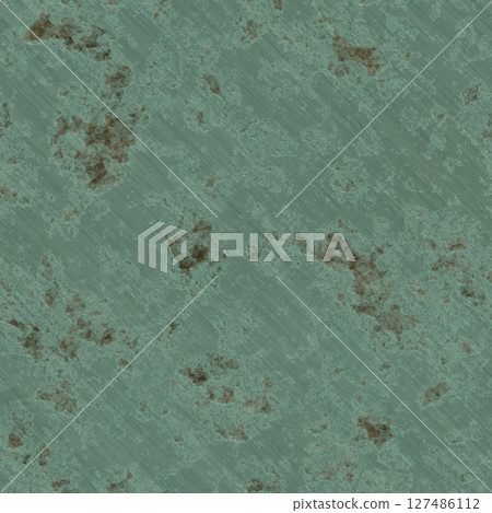 Galvanized rusty metallic background. Seamless Hi-res texture. 127486112