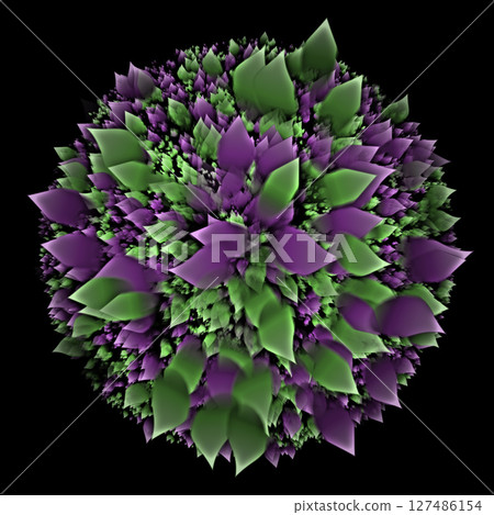 Stylish abstract Kaleid-O-Rama texture 127486154