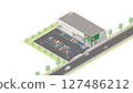 藥局的等距影像（普通） 127486212