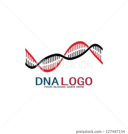 DNA vector logo design template.modern medical logotype.laboratory science icon symbol.colorful pharmacology sign-vector DNA vector logo design template.modern medical logotype.laboratory science icon symbol.colorful pharmacology sign-vector 127487134