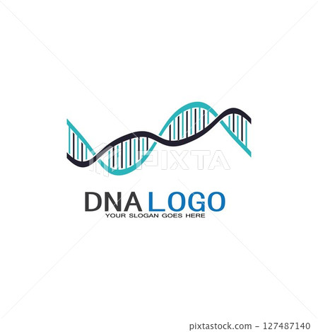 DNA vector logo design template.modern medical logotype.laboratory science icon symbol.colorful pharmacology sign-vector DNA vector logo design template.modern medical logotype.laboratory science icon symbol.colorful pharmacology sign-vector 127487140