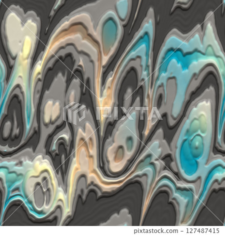 Multicolored seamless background. Modern stylish abstract texture. 127487415