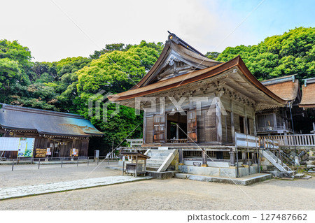Early summer at Keta Taisha Shrine, Ichinomiya of Noto Province, Hakui City, Ishikawa Prefecture 127487662