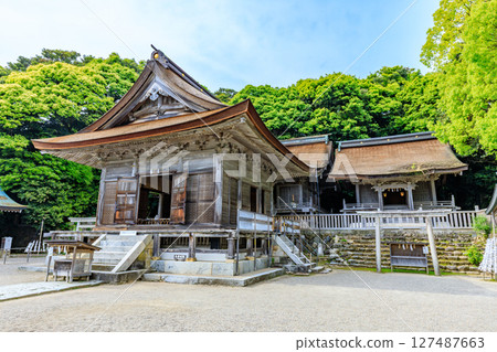 Early summer at Keta Taisha Shrine, Ichinomiya of Noto Province, Hakui City, Ishikawa Prefecture 127487663