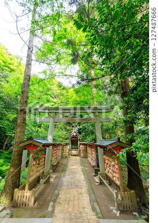 石川縣羽咋市能登國一宮、氣太大社、菅原神社的初夏 石川縣羽咋市能登國一宮、氣太大社、菅原神社的初夏 127487666