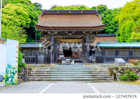石川縣羽咋市能登國一宮氣多大社的初夏 127487674