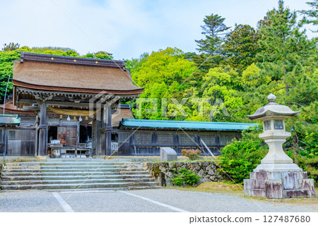 Early summer at Keta Taisha Shrine, Ichinomiya of Noto Province, Hakui City, Ishikawa Prefecture 127487680