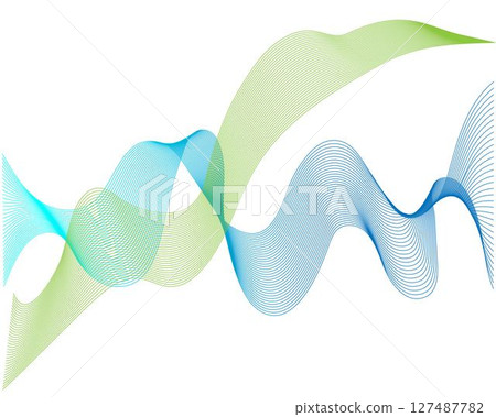 sound wave ilustration logo 127487782