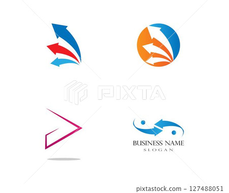 Arrows vector illustration icon Arrows vector illustration icon 127488051