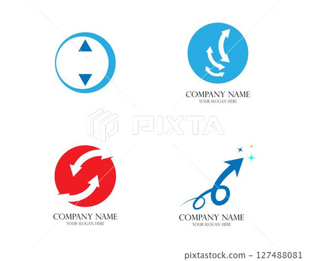 Arrows vector illustration icon 127488081