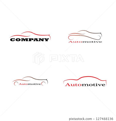 Car Logo Vector Template illustration design 127488136
