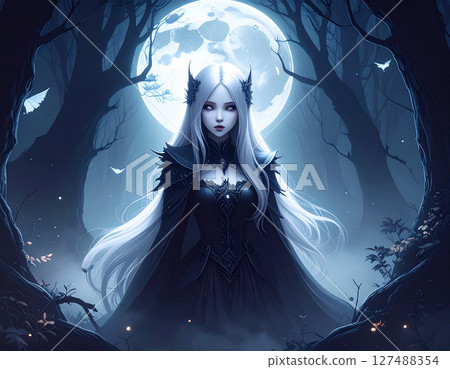 A mysterious world in a mysterious forest 127488354