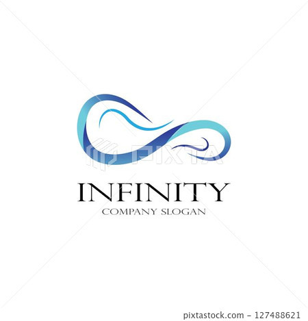 Infinity logo template Infinity logo template 127488621