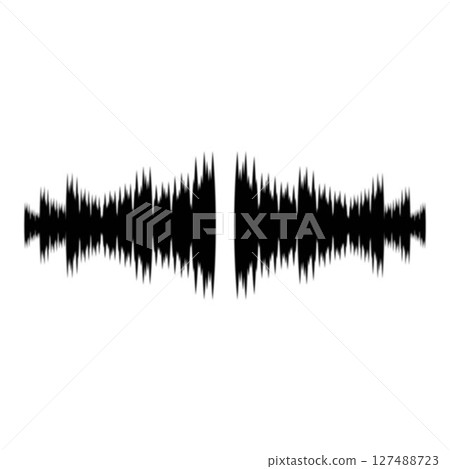 sound wave ilustration logo vector sound wave ilustration logo vector 127488723