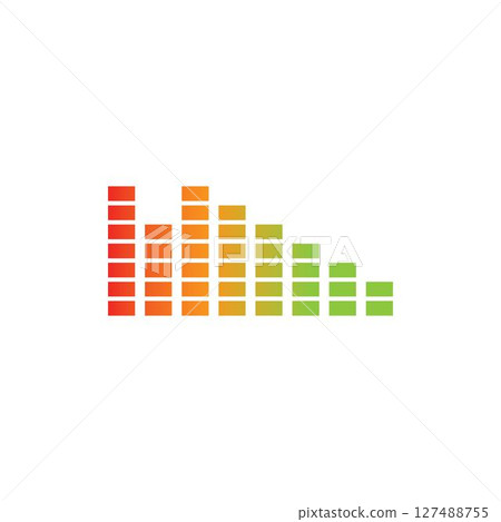 sound wave ilustration logo vector 127488755