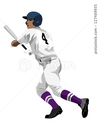 高中棒球左手擊球手 127489935