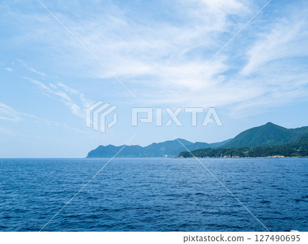 從渡輪上看到的甑島 127490695