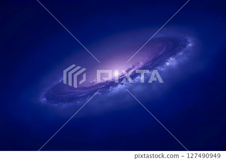 aerial view of a gas station in the sea aerial view of a gas station in the sea 127490949