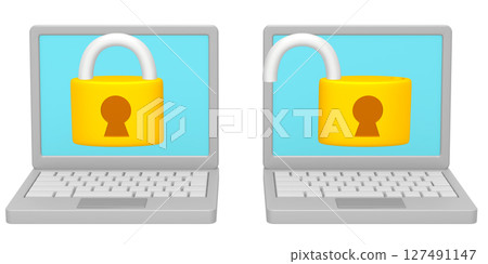 Security and laptops 127491147