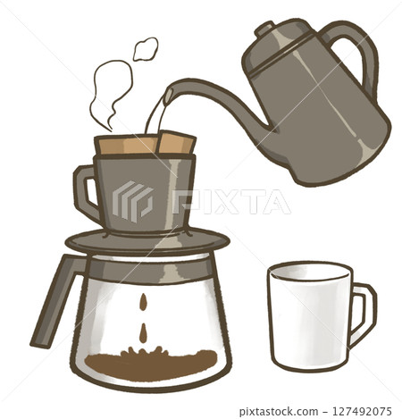 Coffee drip Coffee drip 127492075