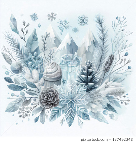 Watercolor Texture Abstract 127492348