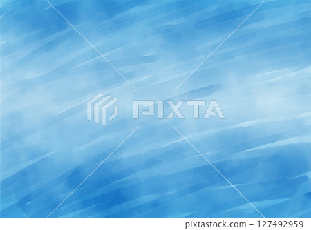 Blue watercolor background material 005 Blue watercolor background material 005 127492959