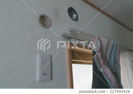 Remove the wall air conditioner and vents 127493426